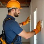 Eléctricista trabajando en grandes proyectos de guayaquil