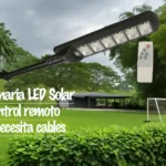 Lampara solar led, no necesita cables